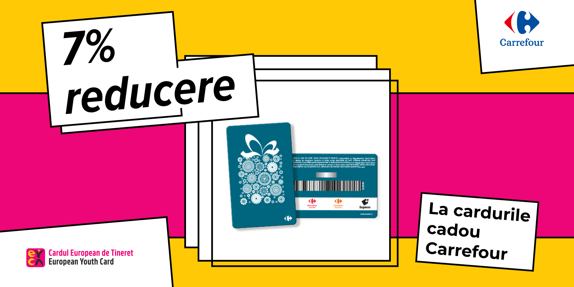 Card cadou Carrefour